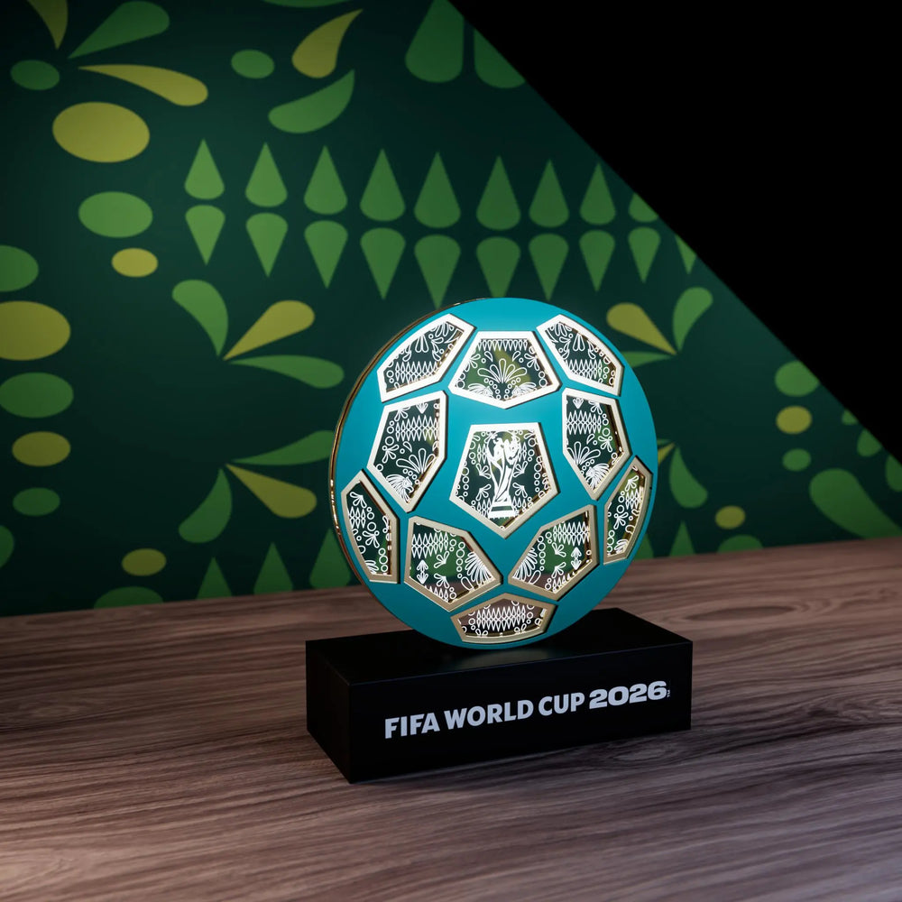 FIFA World Cup 2026 Official Licensed LED Soccer Ball Replica – Collectible Decoration Light up World Cup, Commemorative Lamp, Soccer Memorabilia Gift for Fans & Collectors for Home Office Summerwins 7